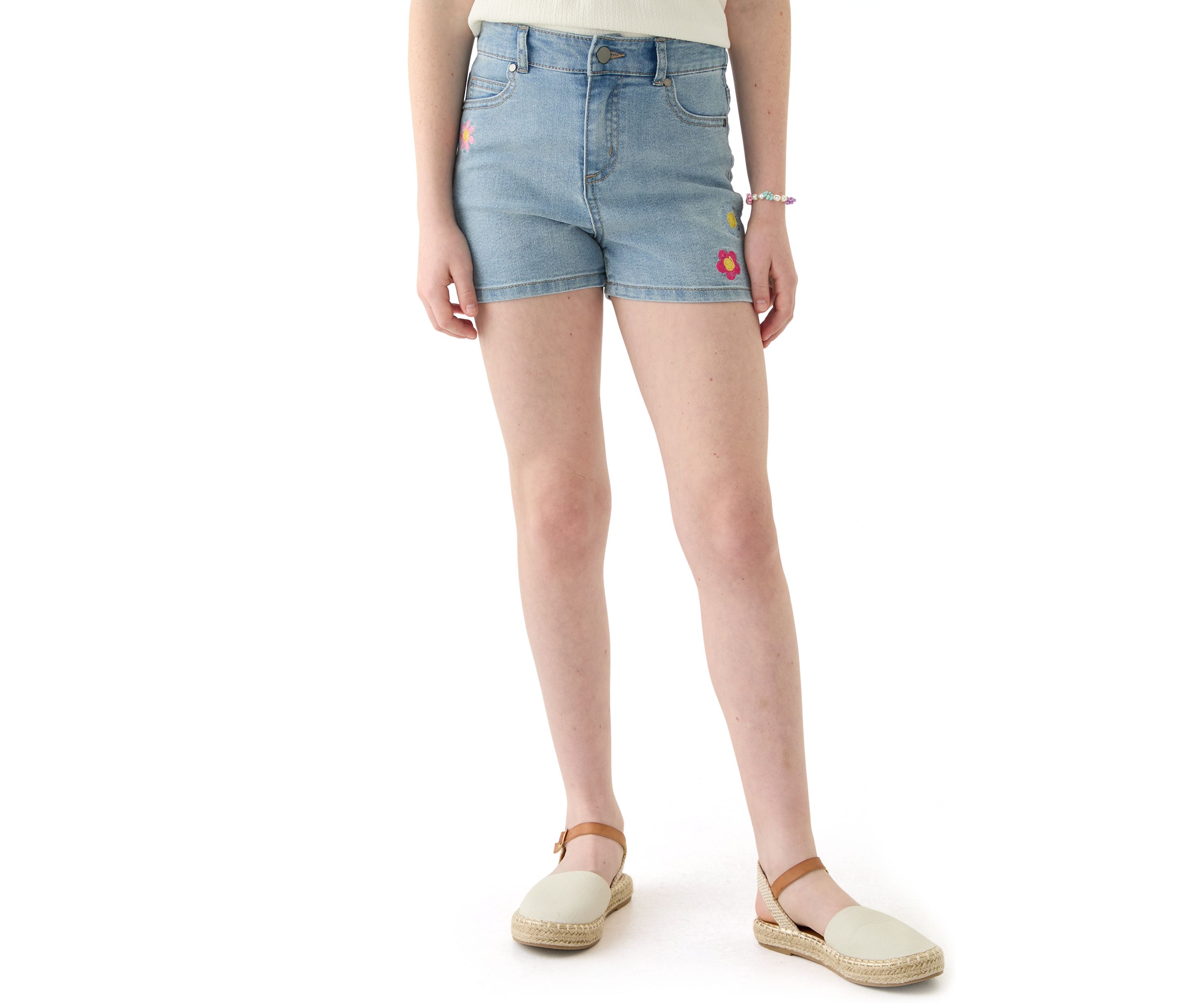 Girls 7-16 Denim Shorts