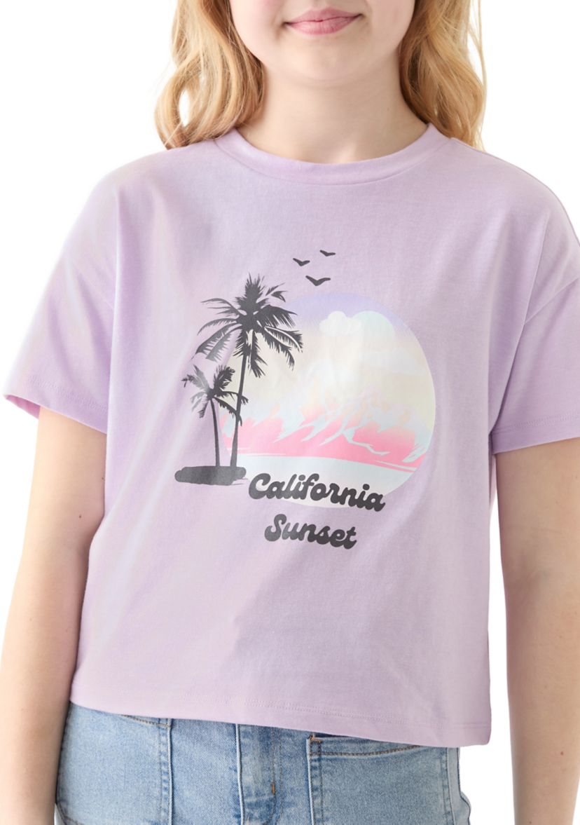 Girls 7-16 Short Sleeve Jersey Top 