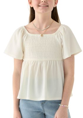 Girls 7-16 Ribbed Top