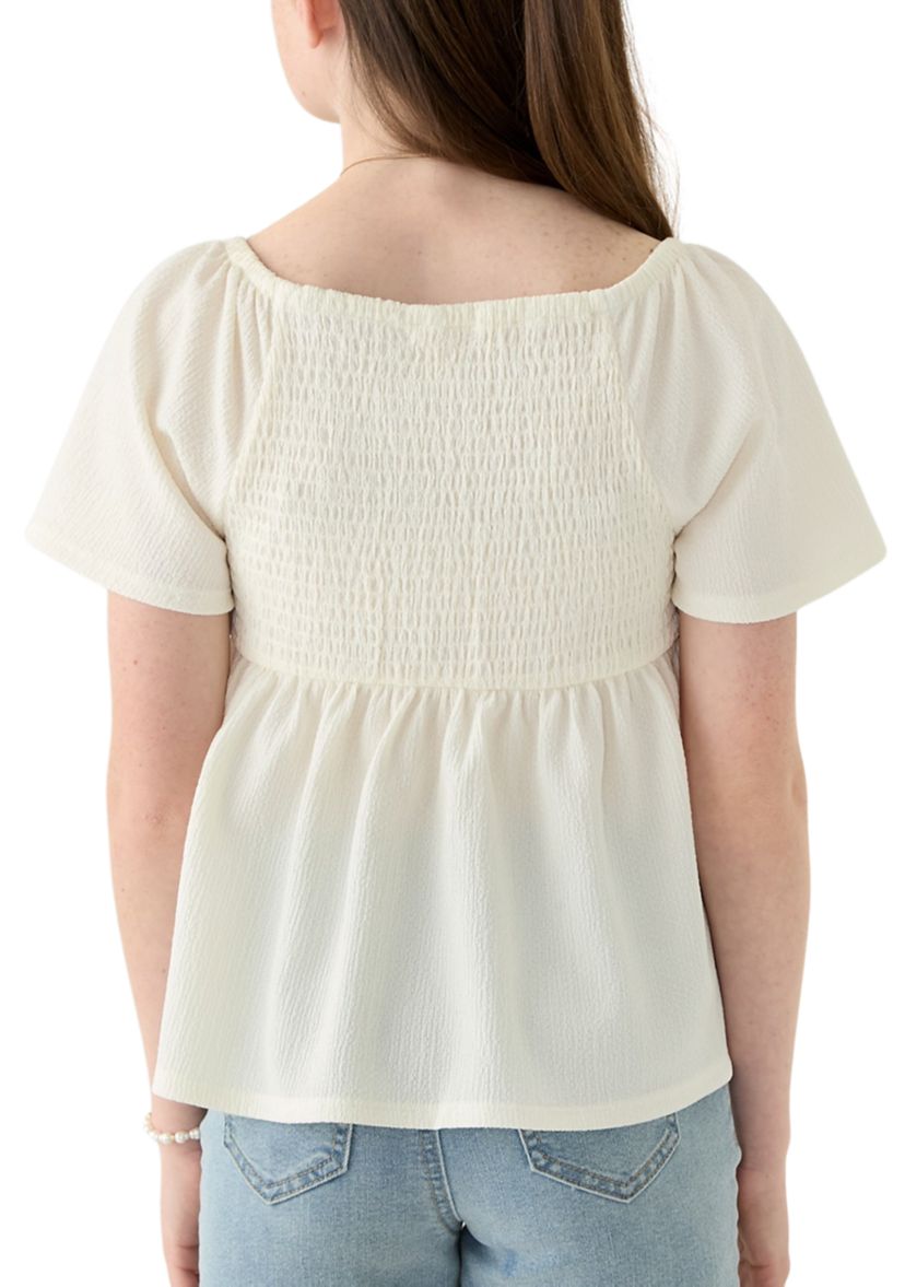 Girls 7-16 Ribbed Top