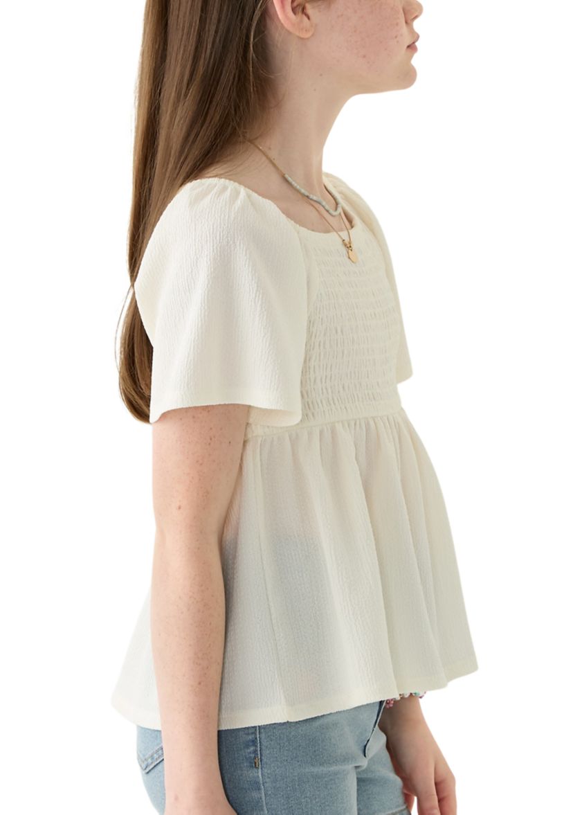 Girls 7-16 Ribbed Top