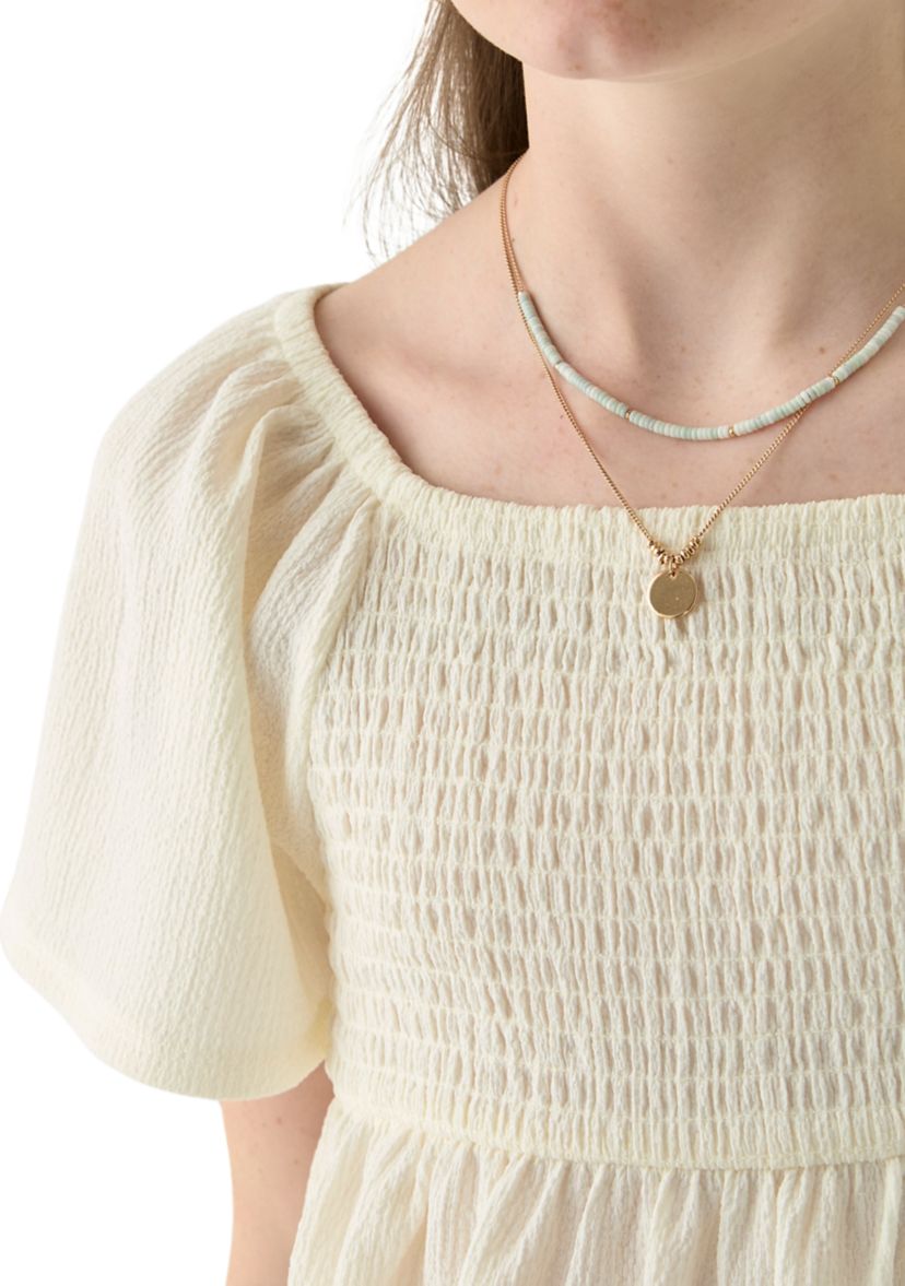 Girls 7-16 Ribbed Top