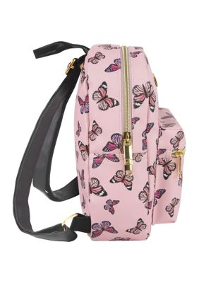 Butterfly Printed Mini Backpack