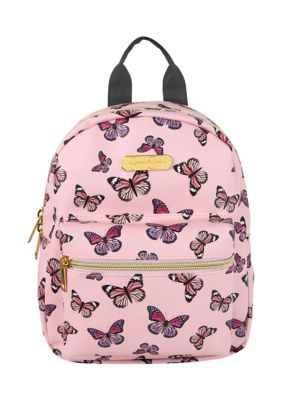 Butterfly Printed Mini Backpack