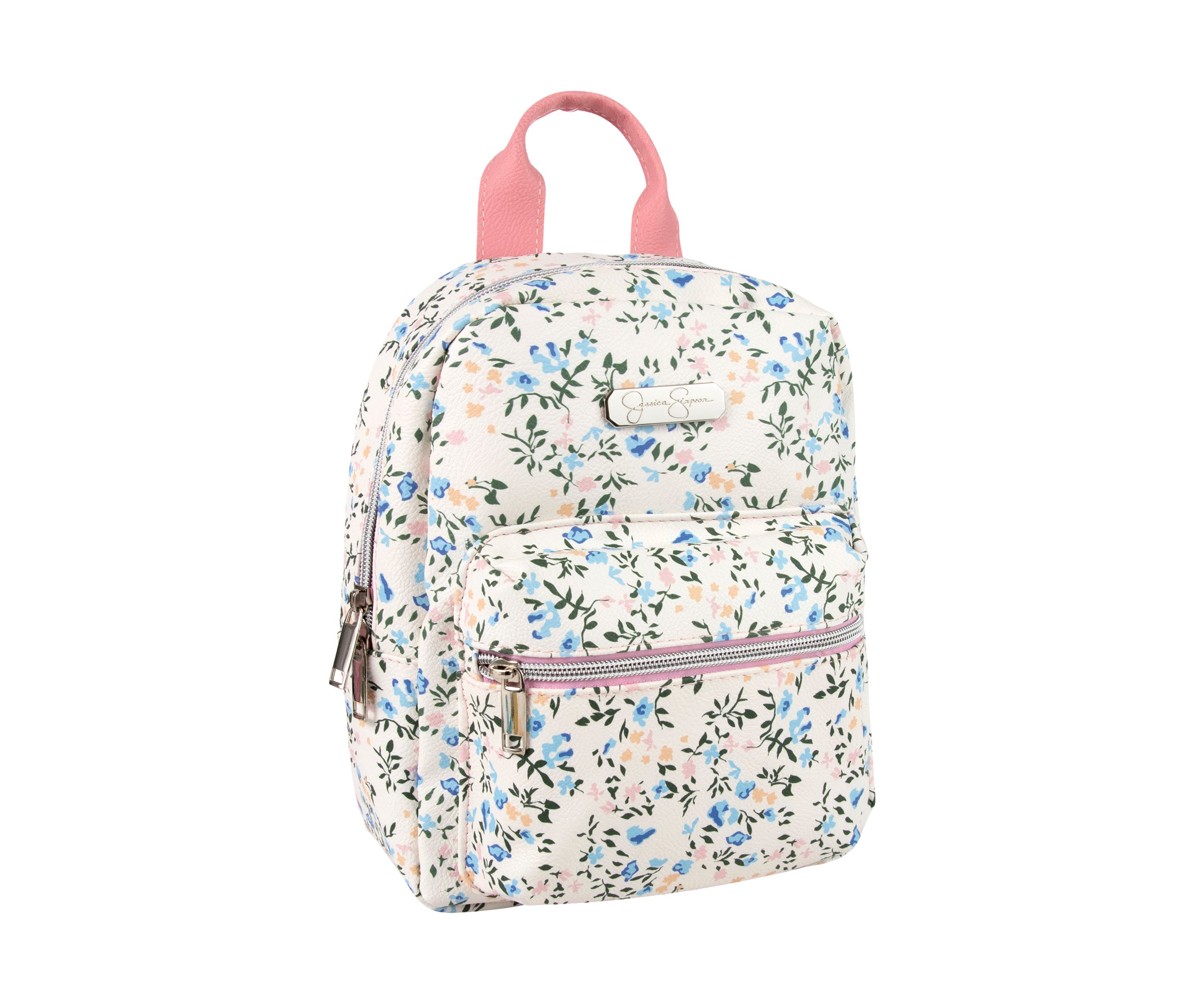 Multi Floral Printed Backpack
