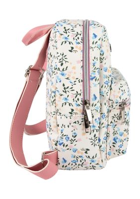 Multi Floral Printed Backpack