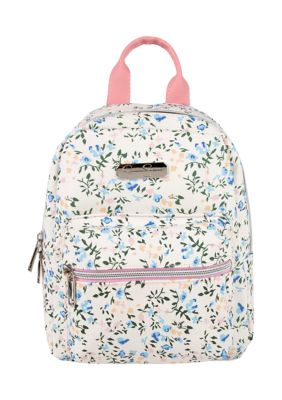 Multi Floral Printed Backpack