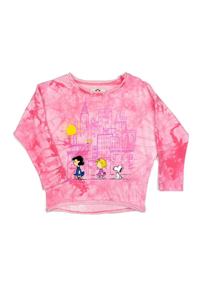 Girls 7-16 Peanuts Slouchy Sweatshirt