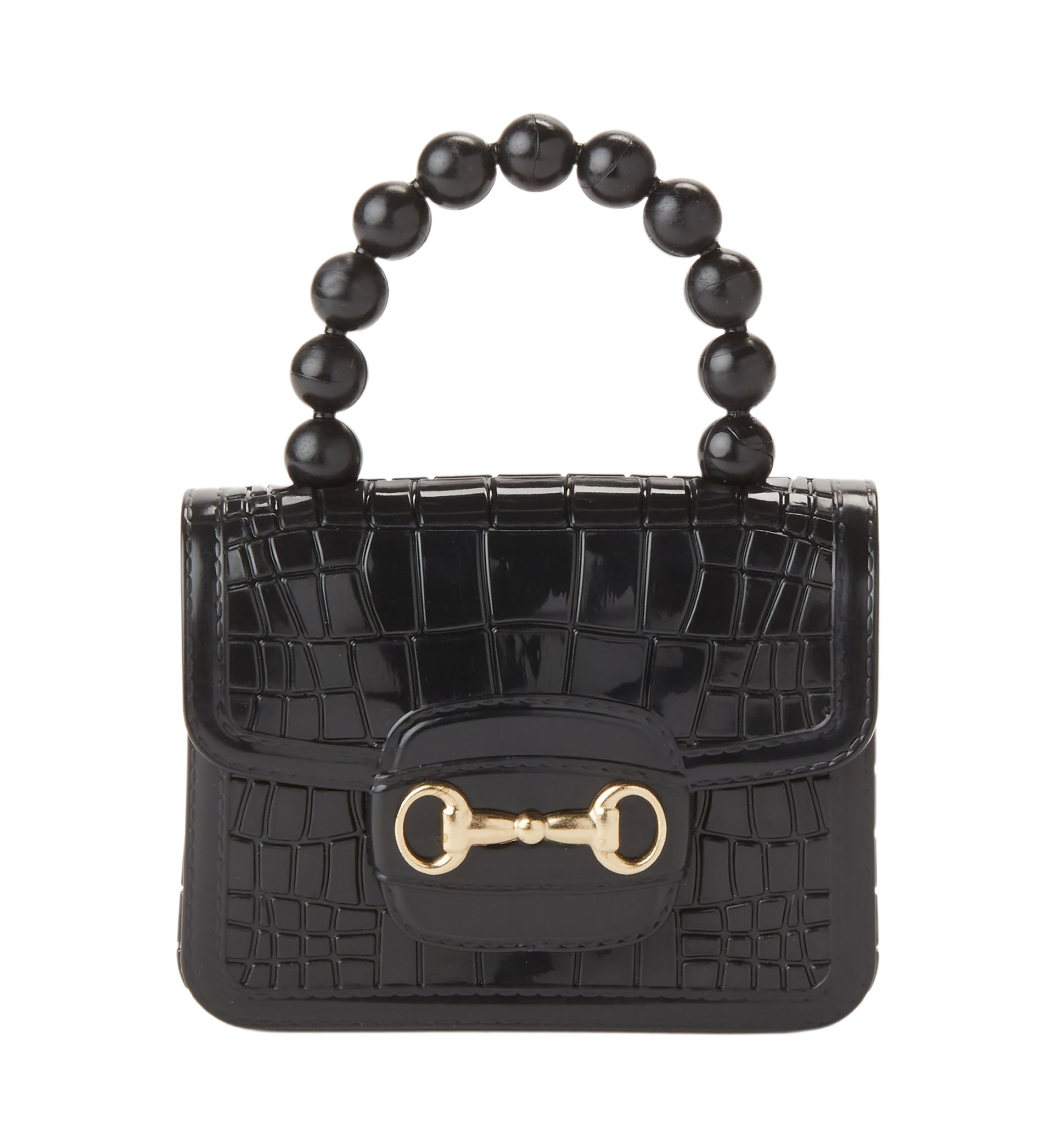 Girls Faux Snakeskin Bag