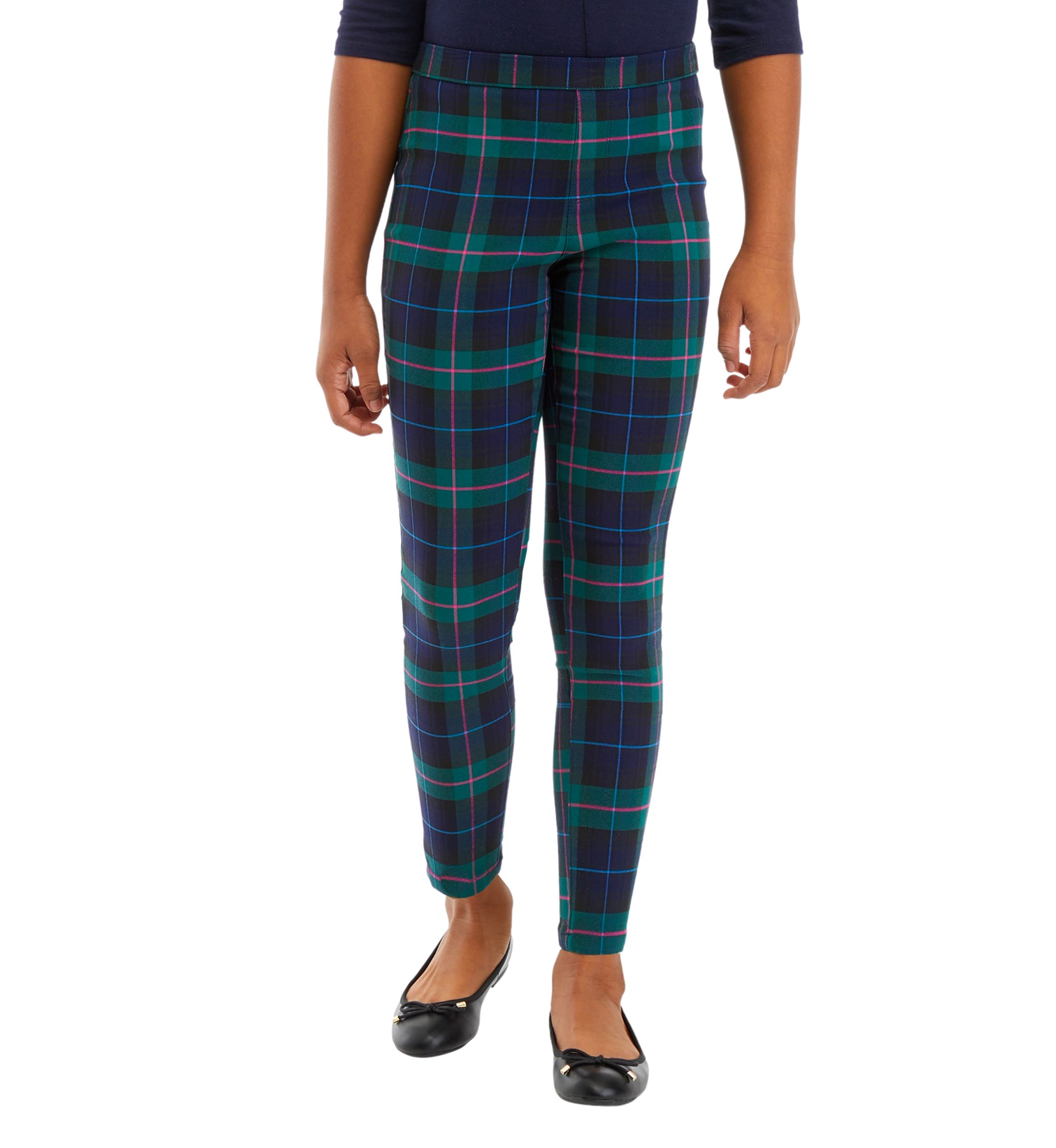 Girls 7-16 5 Pocket Stretch Woven Pants