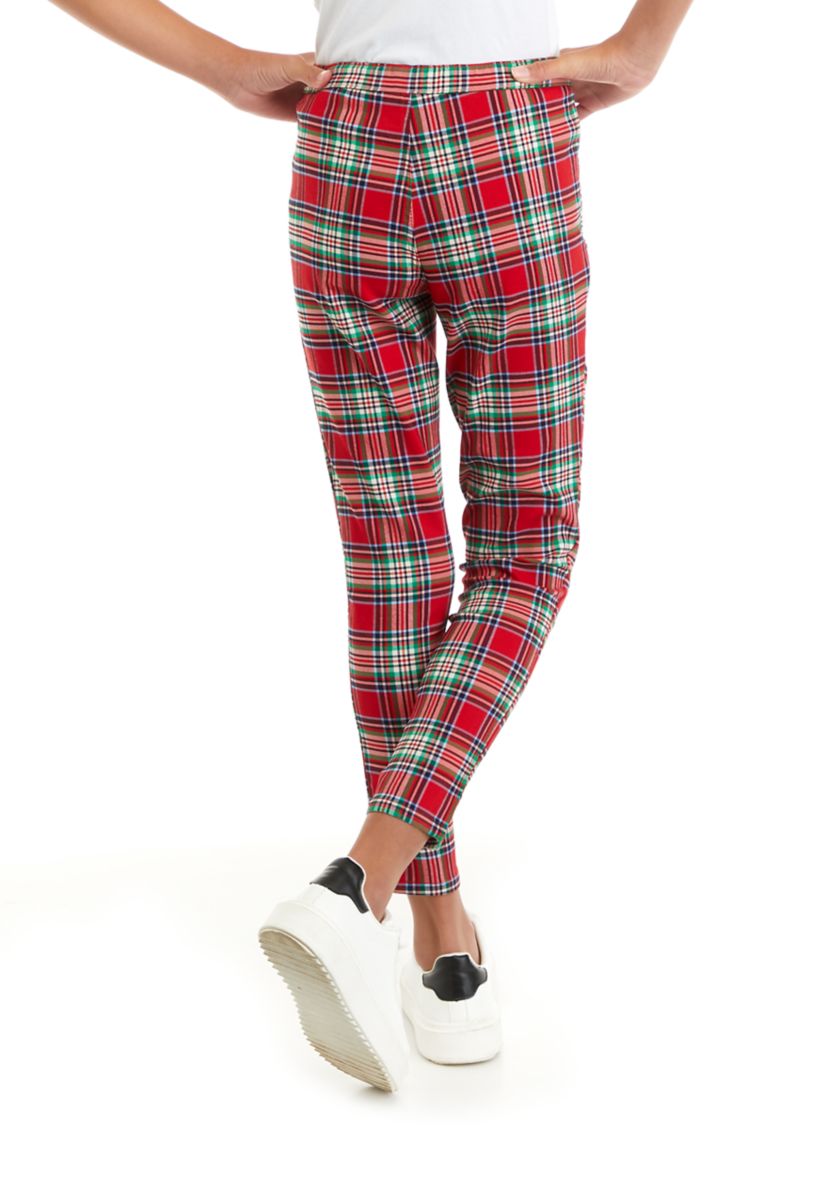 Girls 7-16 Knit Twill Pants