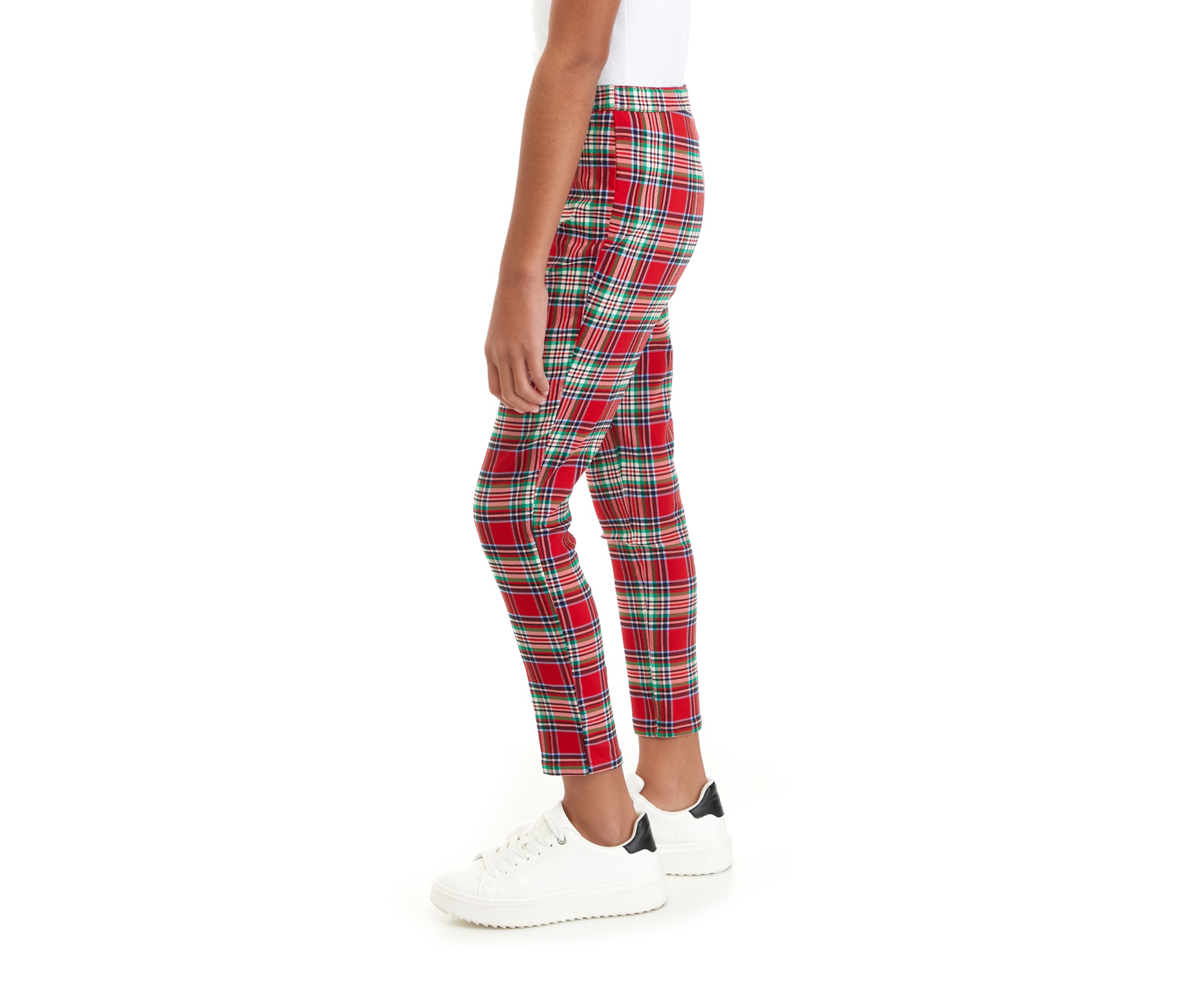 Girls 7-16 Knit Twill Pants