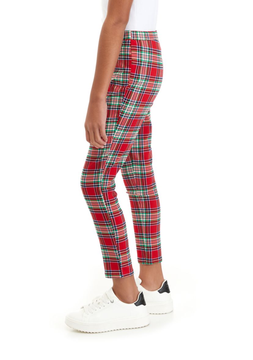 Girls 7-16 Knit Twill Pants