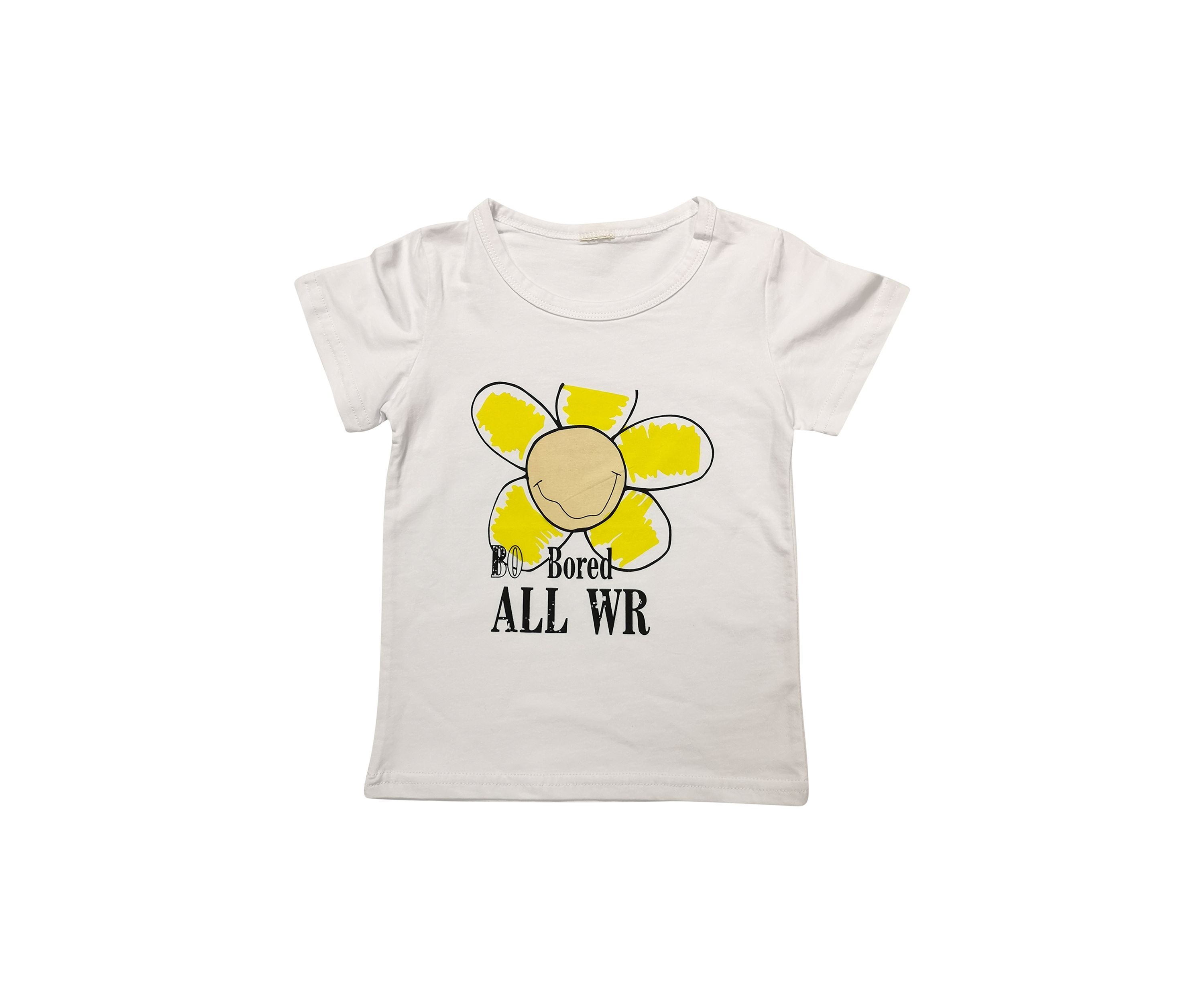 Girls 2-6x Short Sleeve Sunflower Shirt 