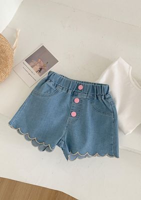 Hydraulic Blue Denim Low Rise Short Shorts with Cuff Girl's Sizes 7-14 NWT 