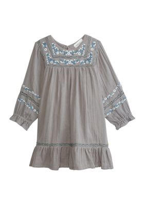 Girls 4-16 Flower Meadow Dress