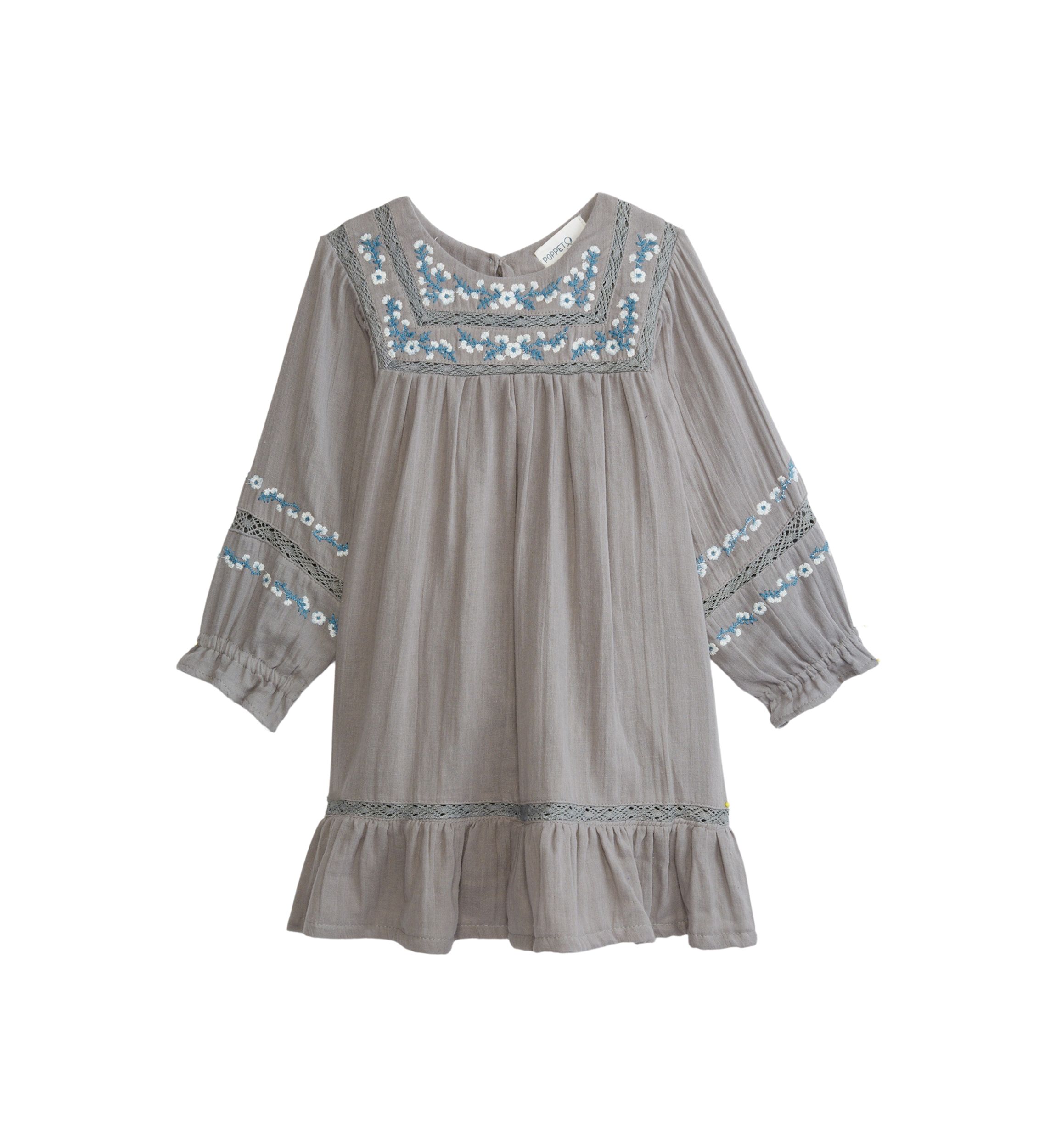 Girls 4-16 Flower Meadow Dress