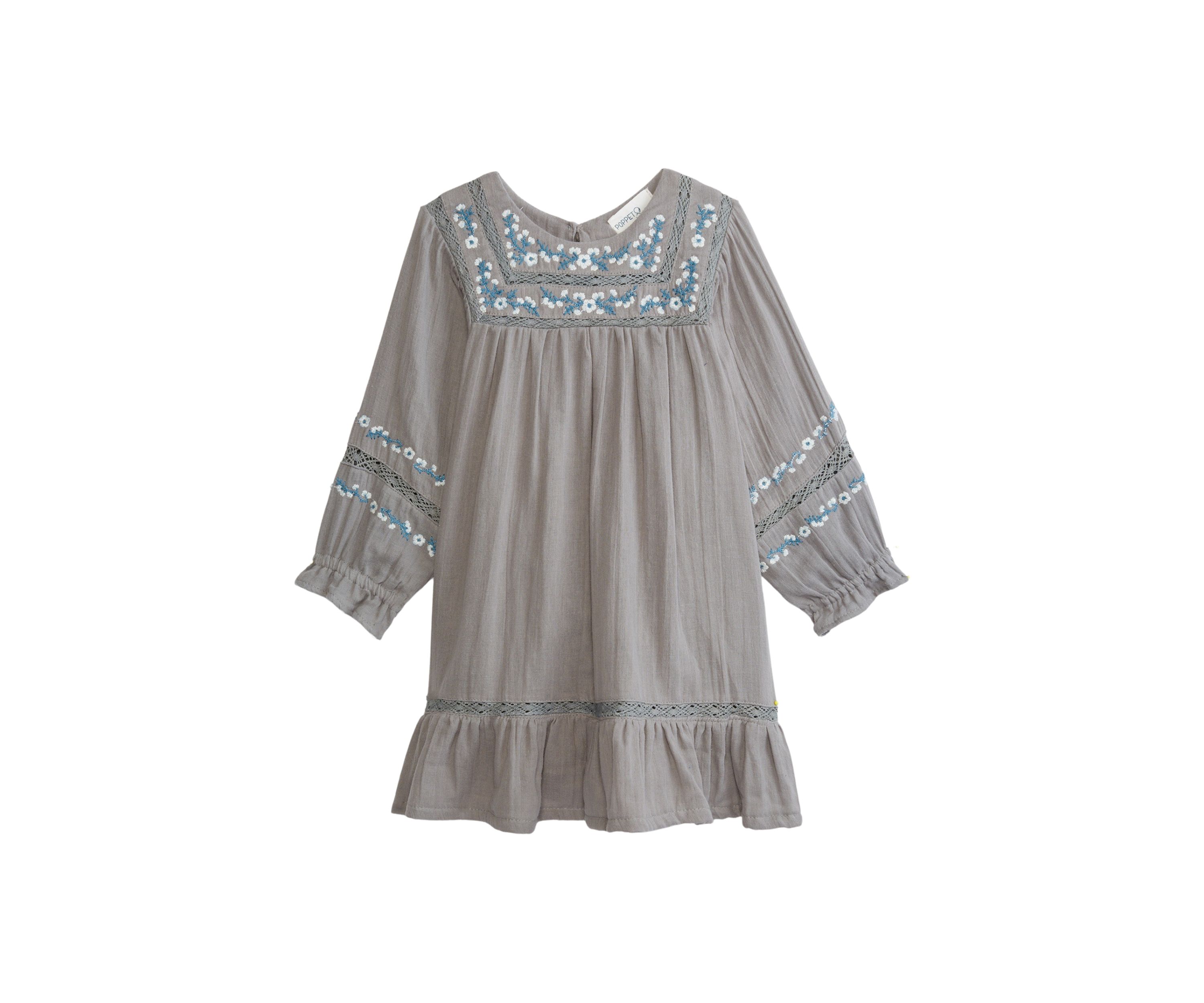 Girls 4-16 Flower Meadow Dress