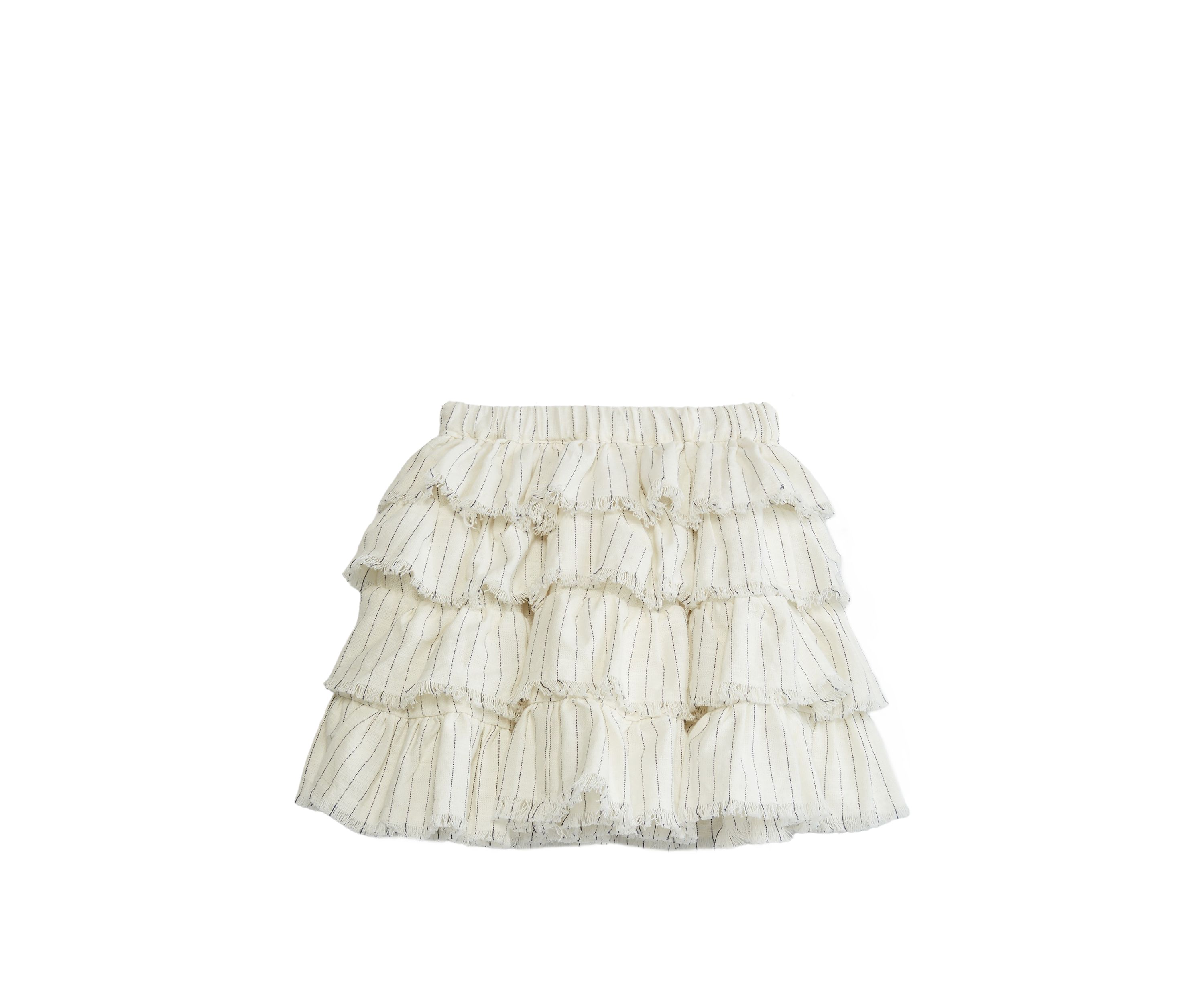 Girls 7-16 Raw Edge Skirt