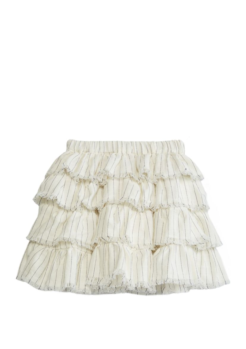 Girls 7-16 Raw Edge Skirt