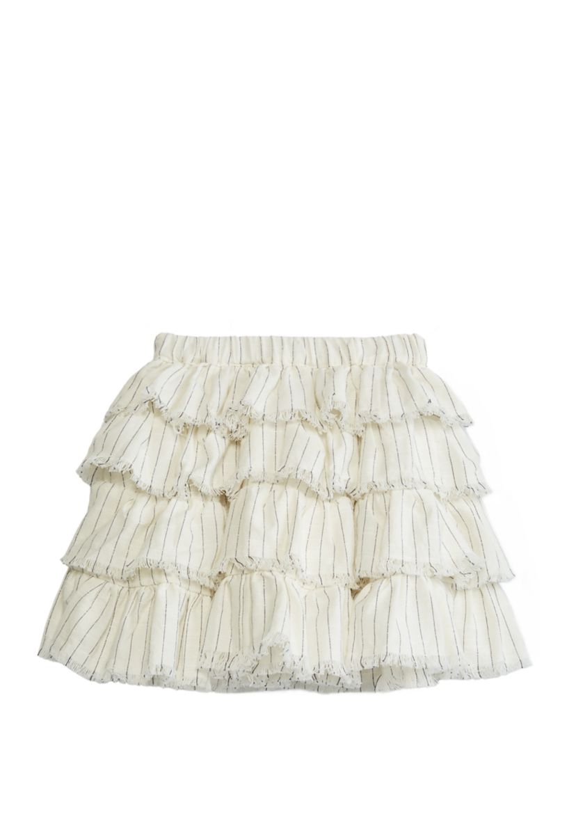 Girls 7-16 Raw Edge Skirt