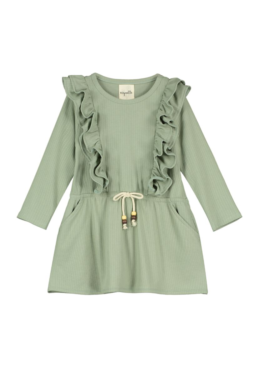 Girls 4-6x Long Sleeve Celine Dress