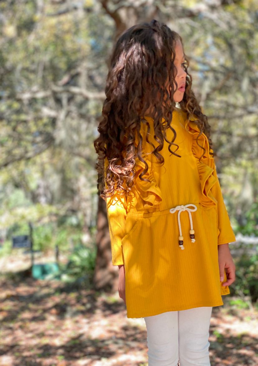 Girls 4-6x Long Sleeve Celine Dress