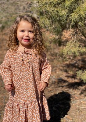 Girls 4-6x Long Sleeve Coco Dress