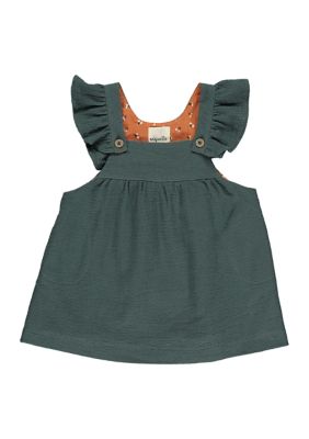 Girls 4-6x Short Ruffle Sleeve Opal Dress