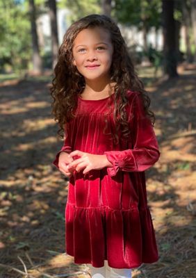 Girls 4-7 Long Sleeve Bennett Dress