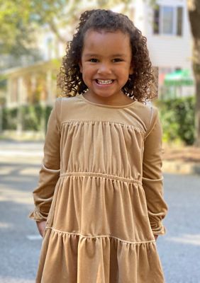 Girls 4-6x Long Sleeve Bennett Dress