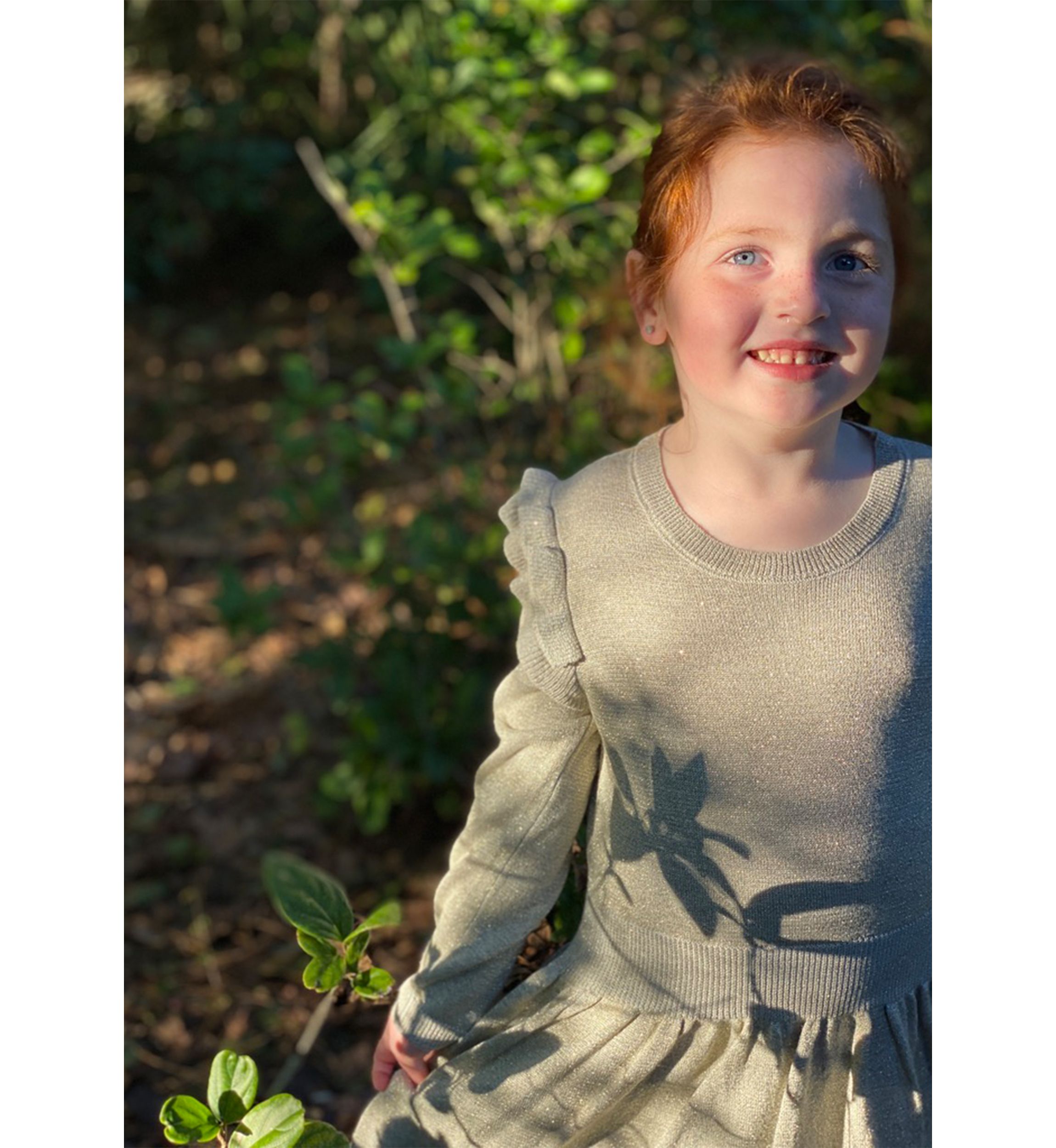 Girls 4-6x Long Sleeve Carrie Dress