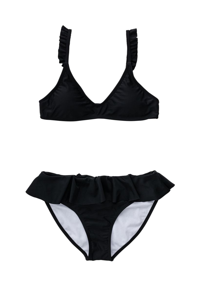 Girls 7-16 Sustainable Frilled Bikini