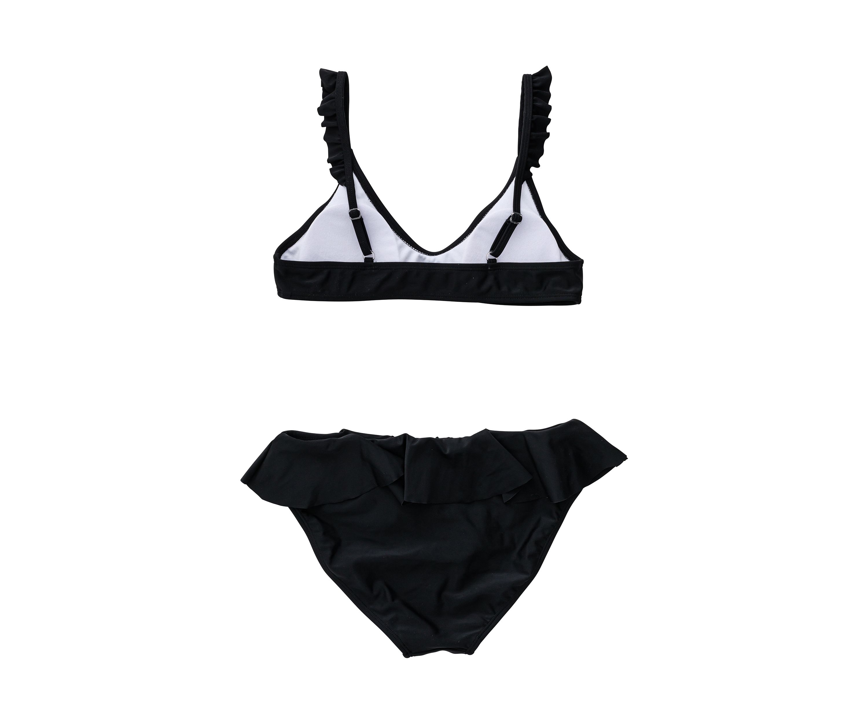 Girls 7-16 Sustainable Frilled Bikini