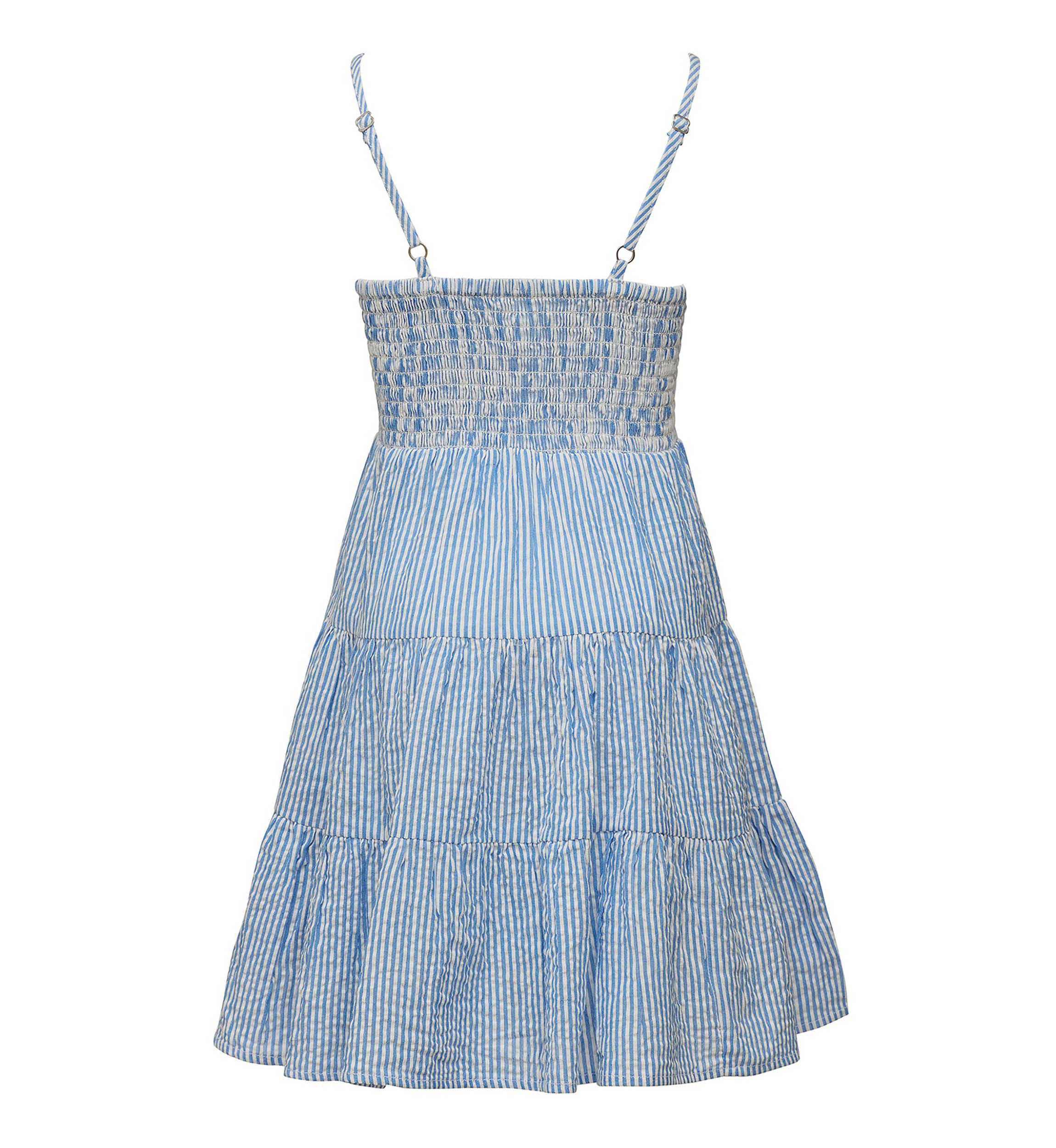 Cornflower Stripe Beach Dress