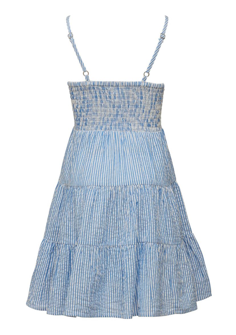 Cornflower Stripe Beach Dress