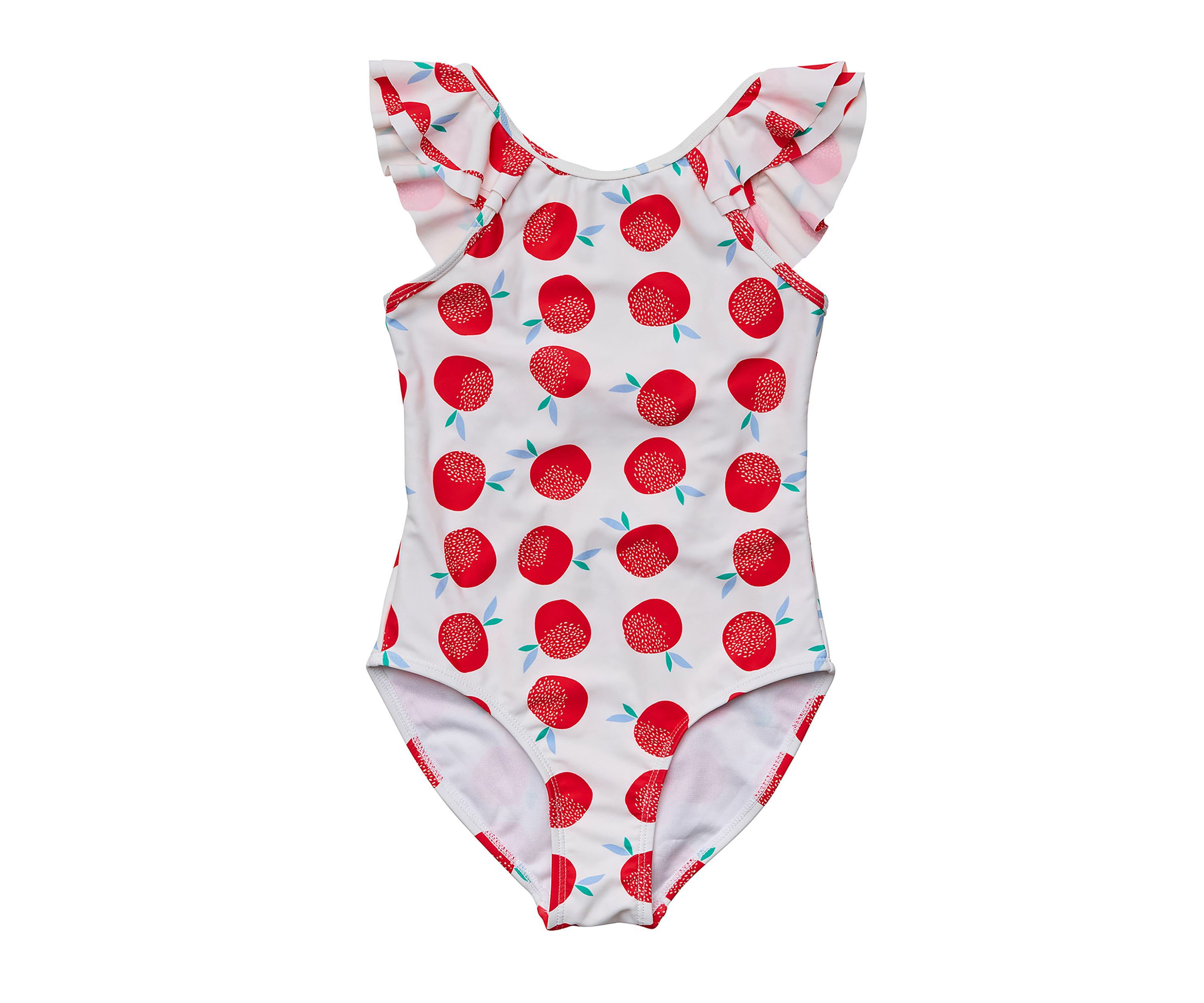 Juicy Fruit Sustainable Flutter Sleeve Swimsuit