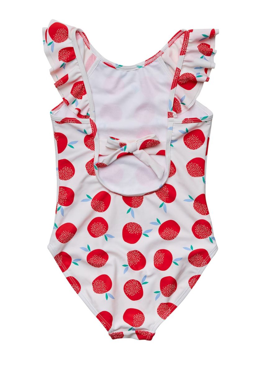 Juicy Fruit Sustainable Flutter Sleeve Swimsuit