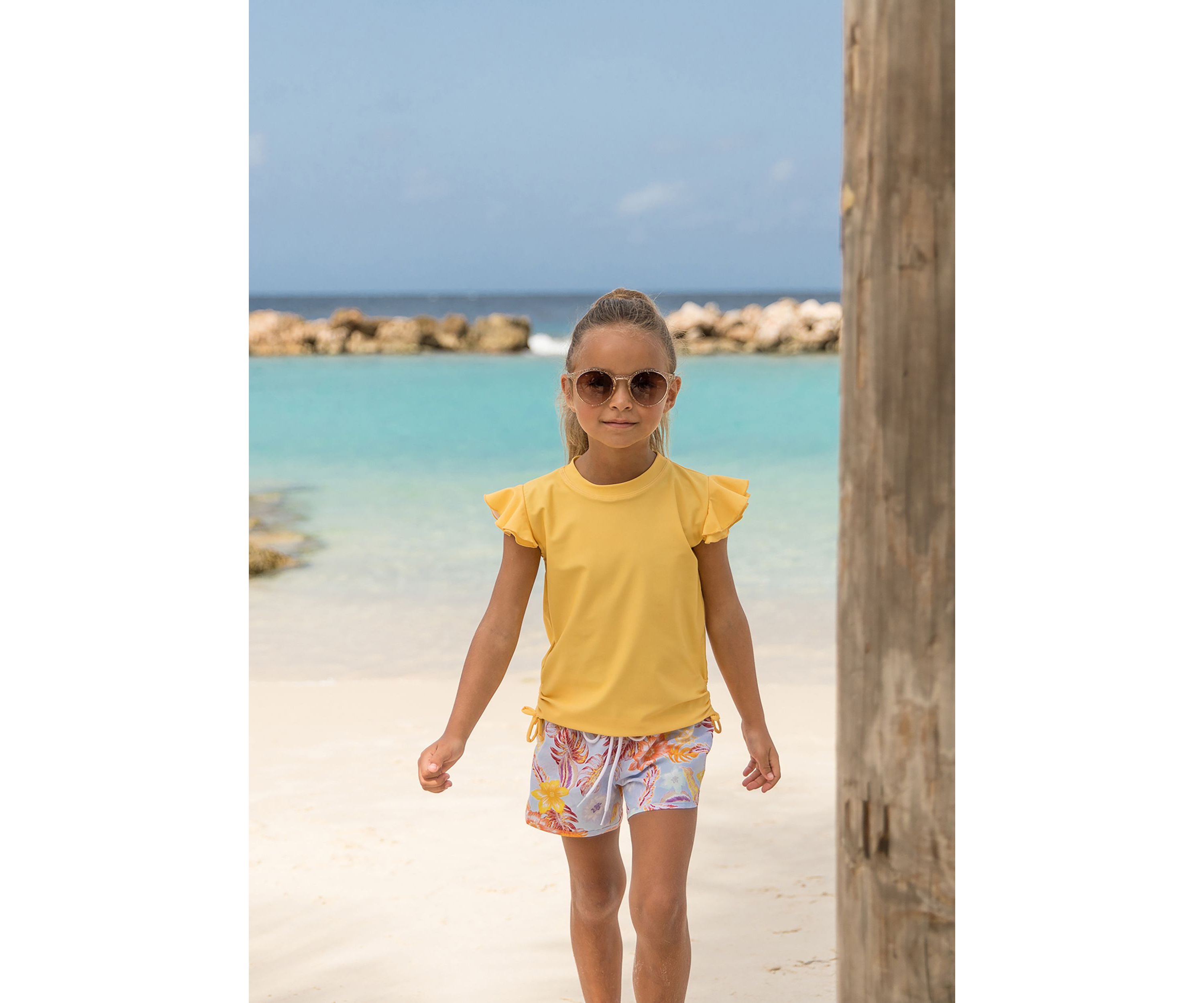 Boho Tropical Sustainable Board Shorts