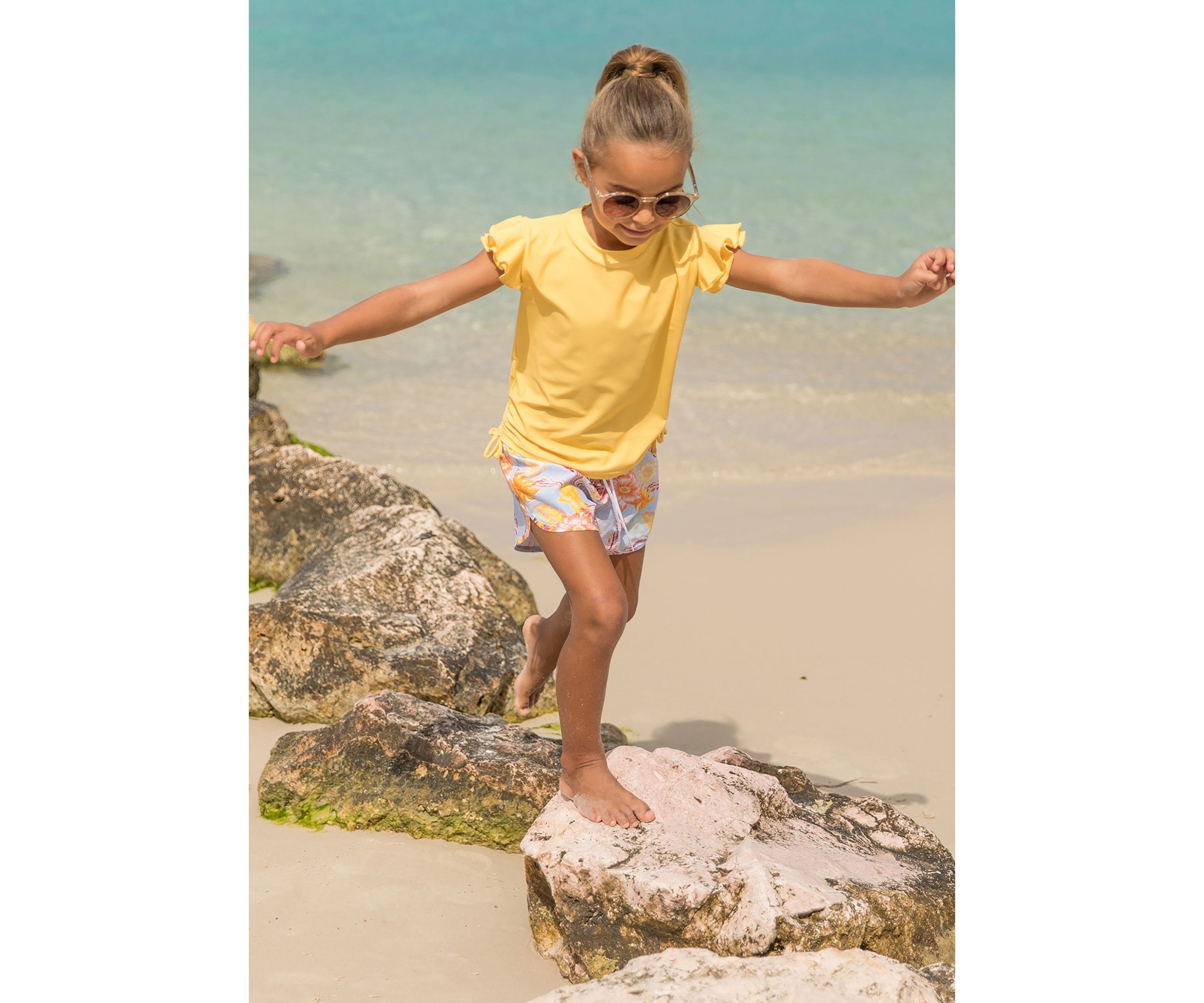 Boho Tropical Sustainable Board Shorts