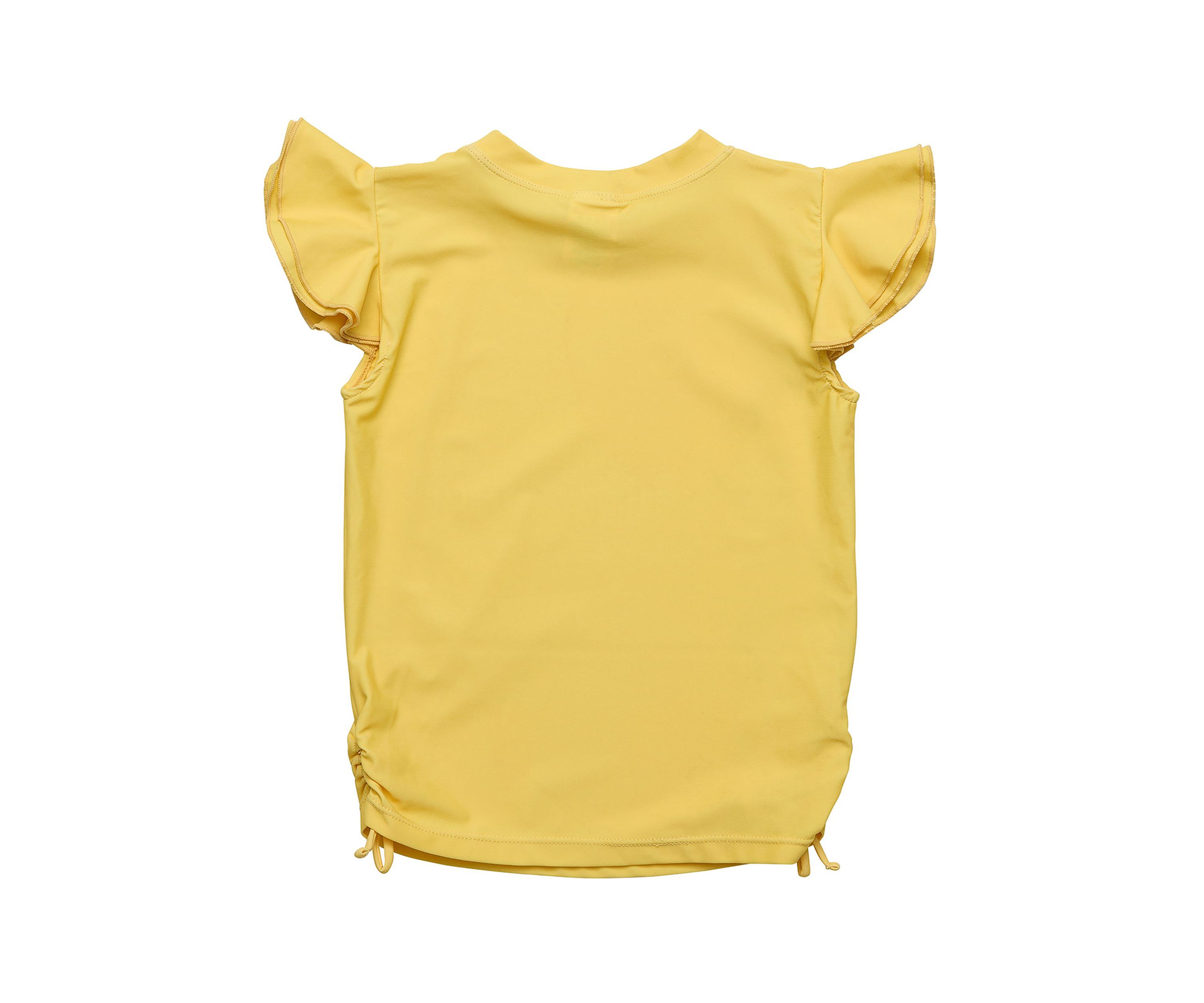 Marigold Sustainable Flutter Sleeve Rash Top