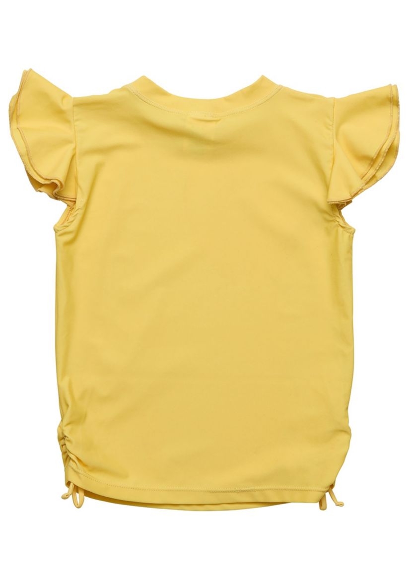 Marigold Sustainable Flutter Sleeve Rash Top