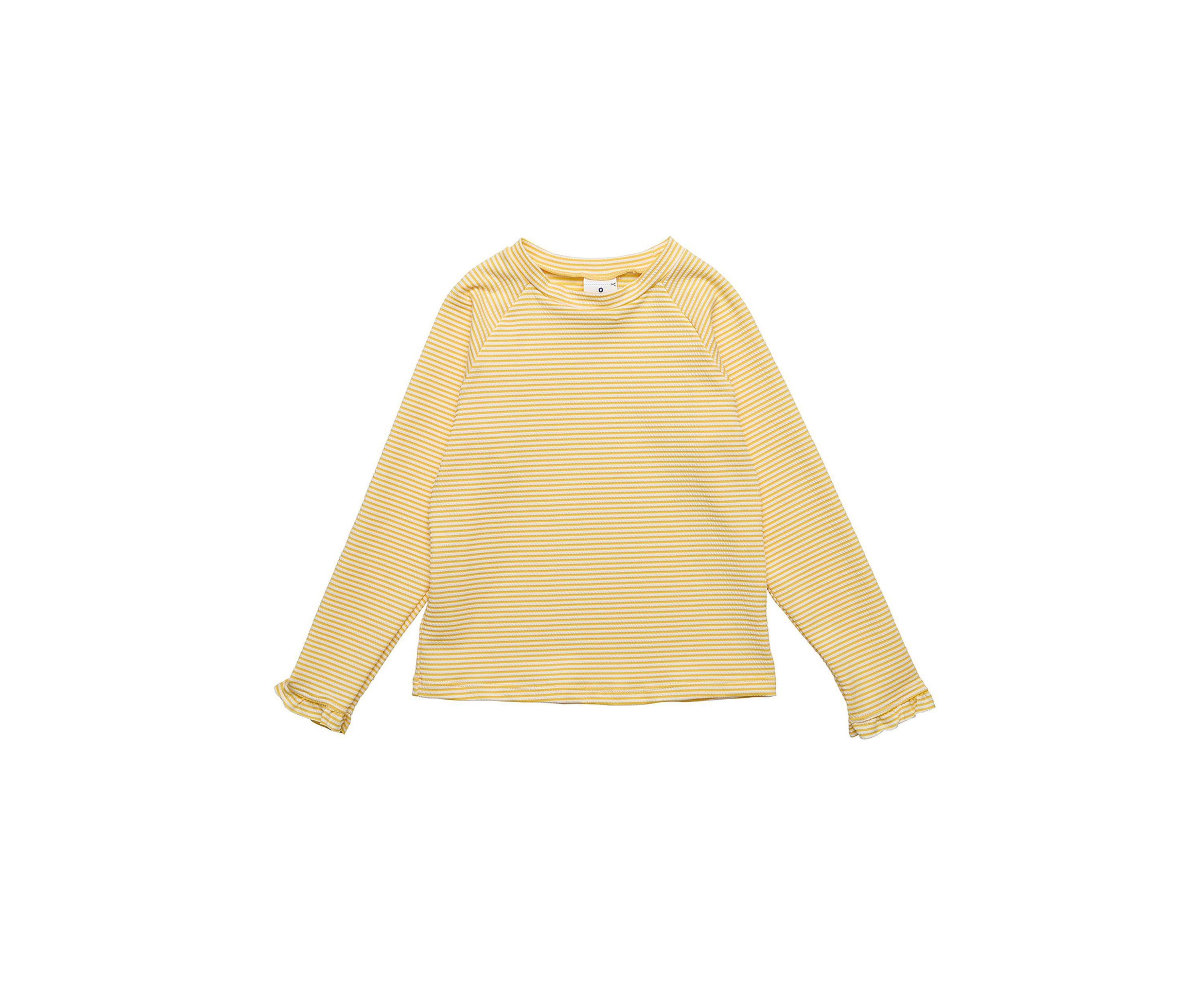 Marigold Stripe LS Rash Top