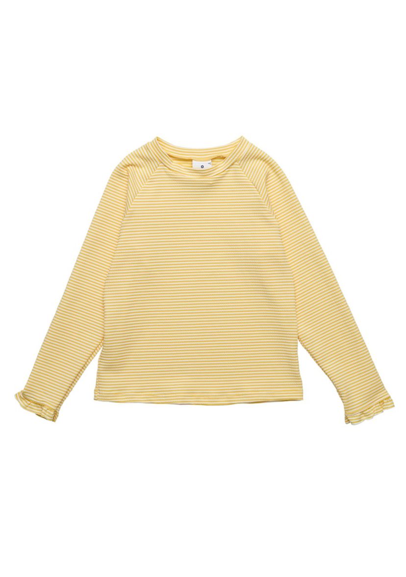 Marigold Stripe LS Rash Top