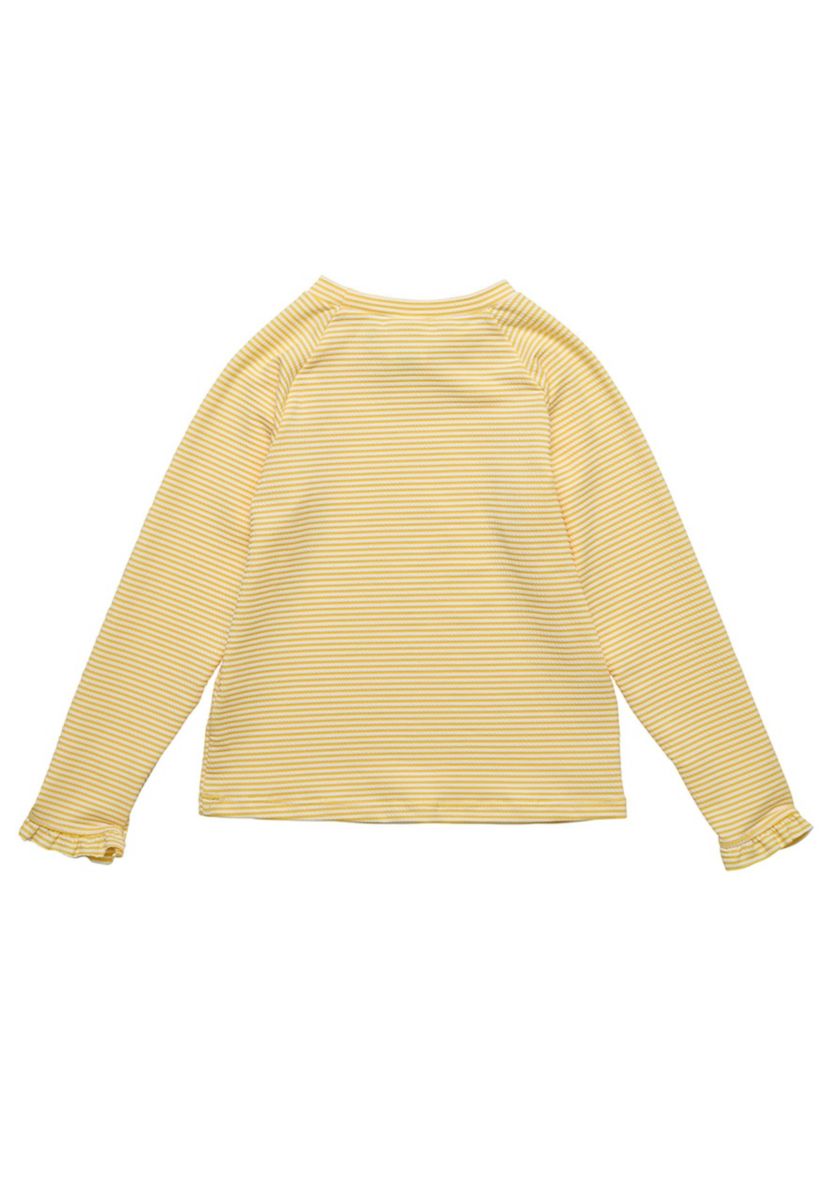 Marigold Stripe LS Rash Top