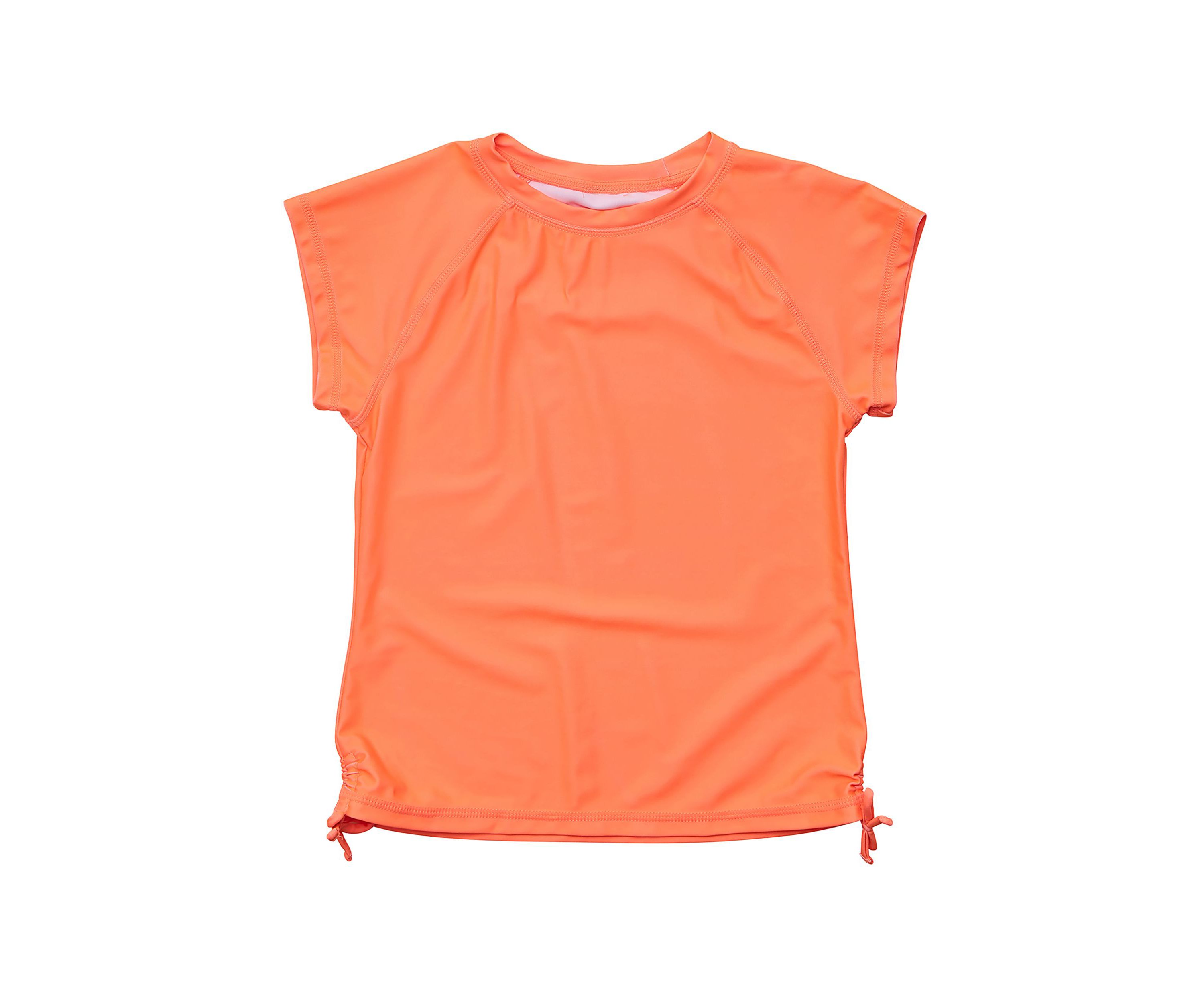 Tangerine SS Rash Top