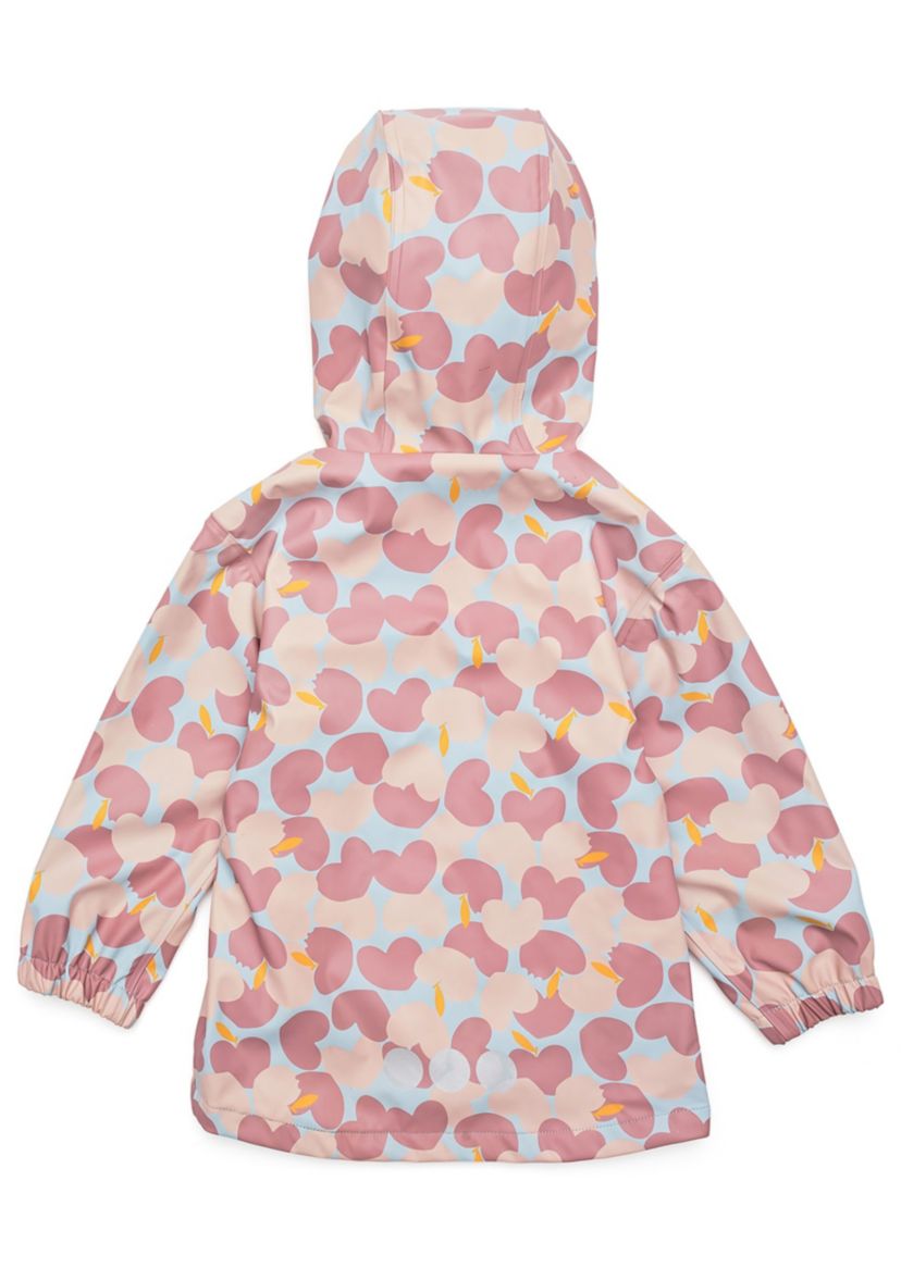 Girls 1 - 10 Apple Love Recycled Waterproof Raincoat