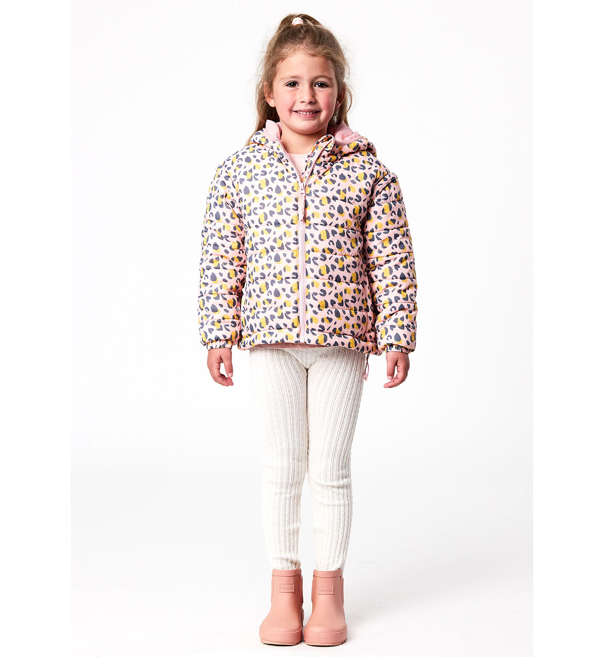 Leopard Love 2 in 1 Puffer Jacket