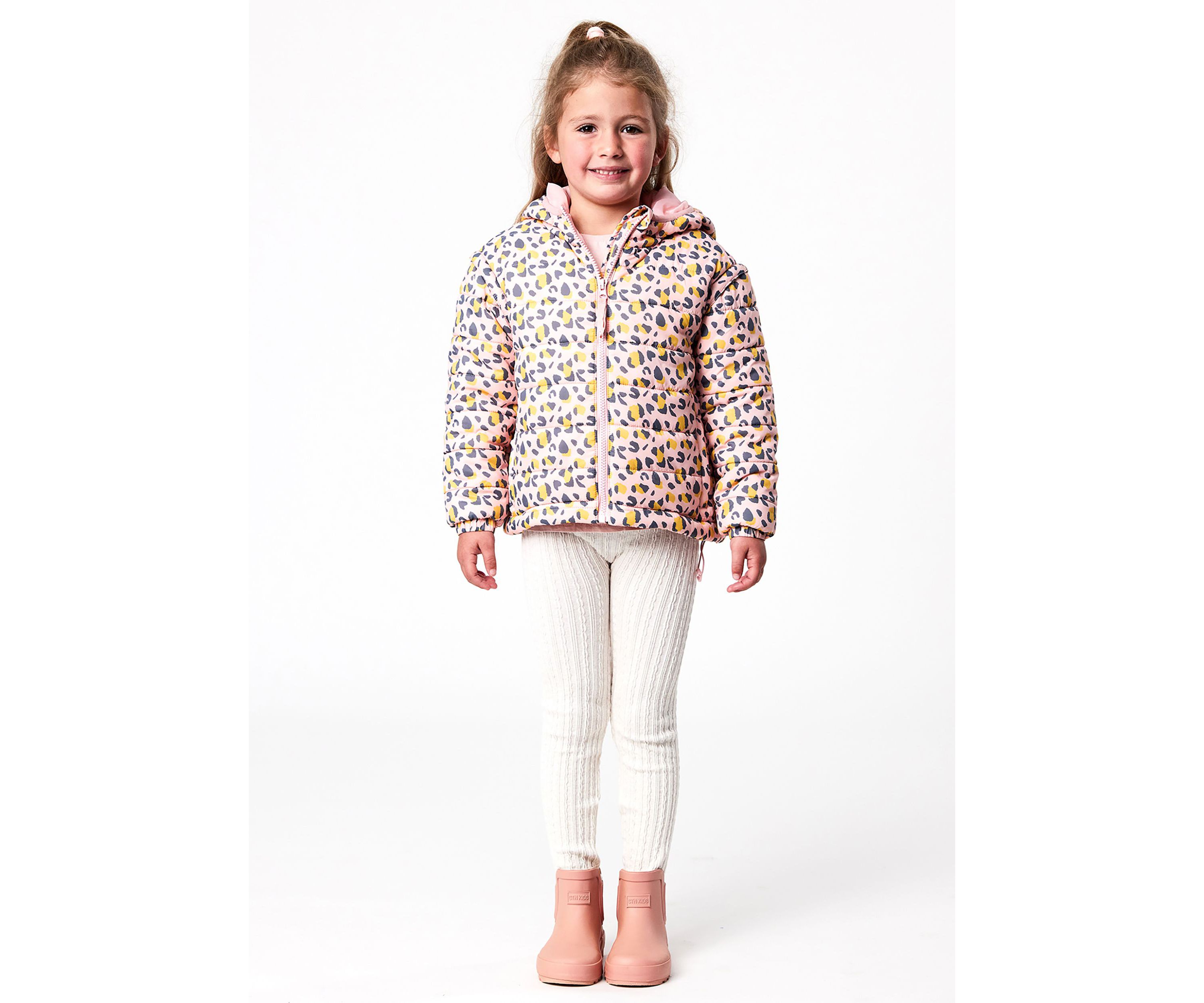 Leopard Love 2 in 1 Puffer Jacket