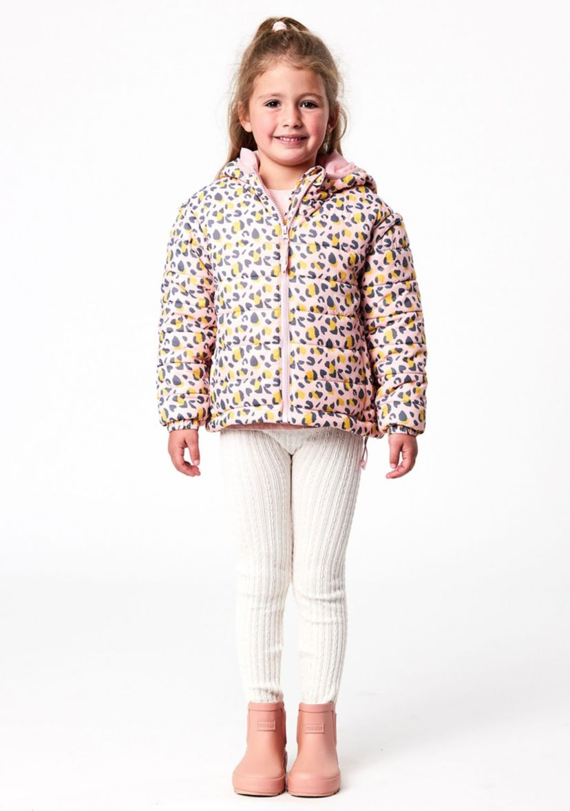 Leopard Love 2 in 1 Puffer Jacket